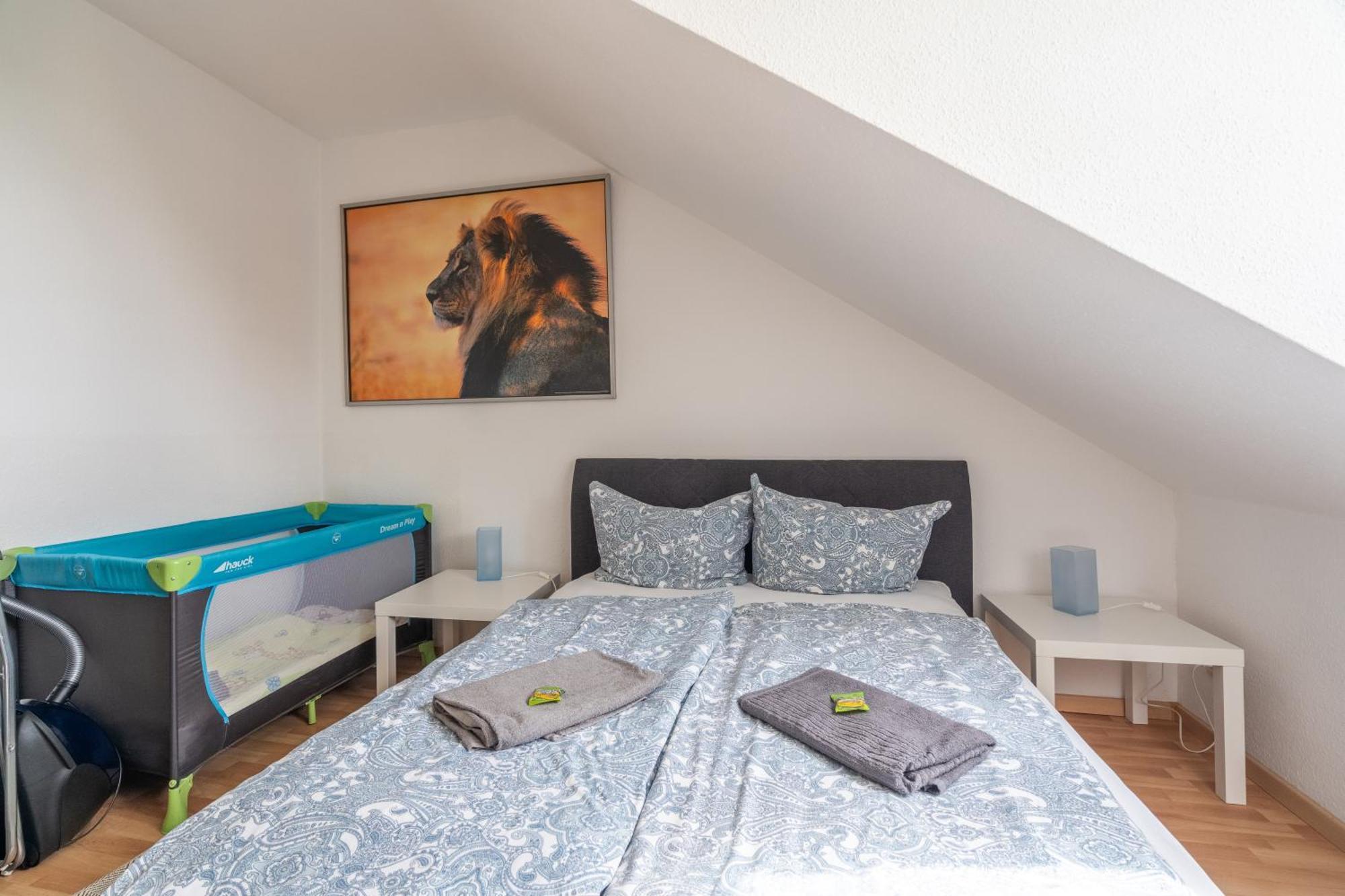 Gemuetliche Dachgeschosswohnung -Waldstrassenviertel Leipzig Buitenkant foto