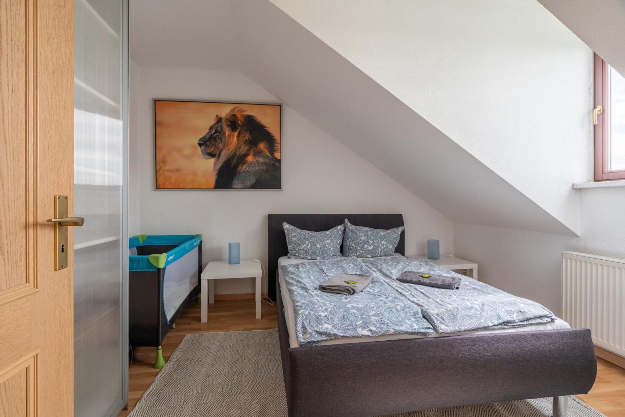 Gemuetliche Dachgeschosswohnung -Waldstrassenviertel Leipzig Buitenkant foto